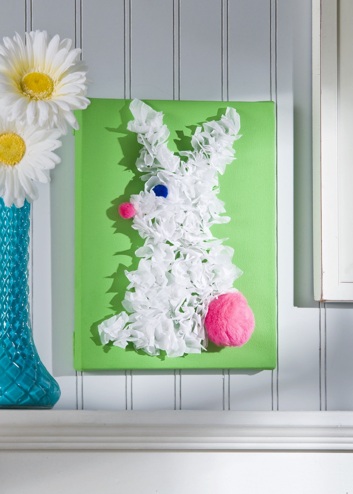 DIY toile de lapin de Pâques pour les enfants